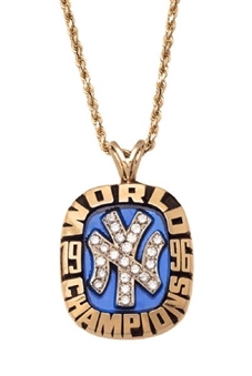 1996 New York Yankees World Series Pendant